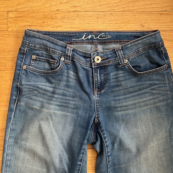 Inc Denim Straight Leg Regular Fit Jeans - Women’s Size 4L - Picture 3 of 16